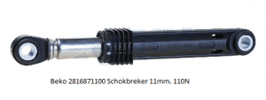 Beko 2816871100 Schokbreker 11mm. 110N verkrijgbaar bij Anka