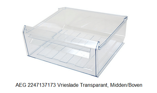 AEG 2247137173 Vrieslade Transparant, Midden/Boven verkrijgbaar bij Anka