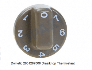 Dometic 2951287008 Draaiknop Thermostaat verkrijgbaar bij Anka