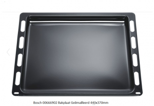 Bosch 00666902 Bakplaat Geëmailleerd 440x370mm verkrijgbaar bij Anka