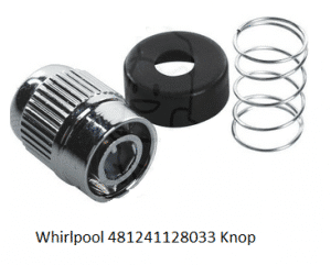 Whirlpool 481241128033 Knop Drukknop verkrijgbaar bij Anka