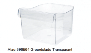 Atag 596564 Groentelade Transparant 290x220x160mm verkrijgbaar bij Anka