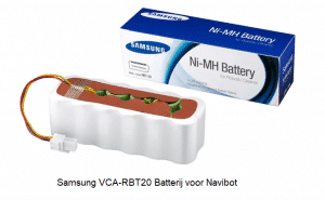 Samsung VCA-RBT20 Batterij voor Navibot verkrijgbaar bij Anka