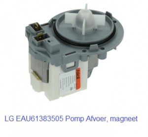 LG EAU61383505 Pomp Afvoer, magneet verkrijgbaar bij Anka