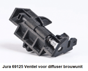 Jura 69125 Ventiel voor diffuser brouwunit verkrijgbaar bij ANKA