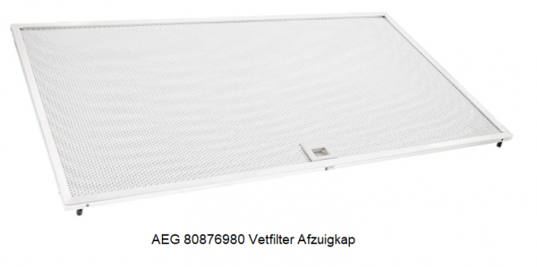 AEG 80876980 Vetfilter Afzuigkap verkrijgbaar bij ANKA